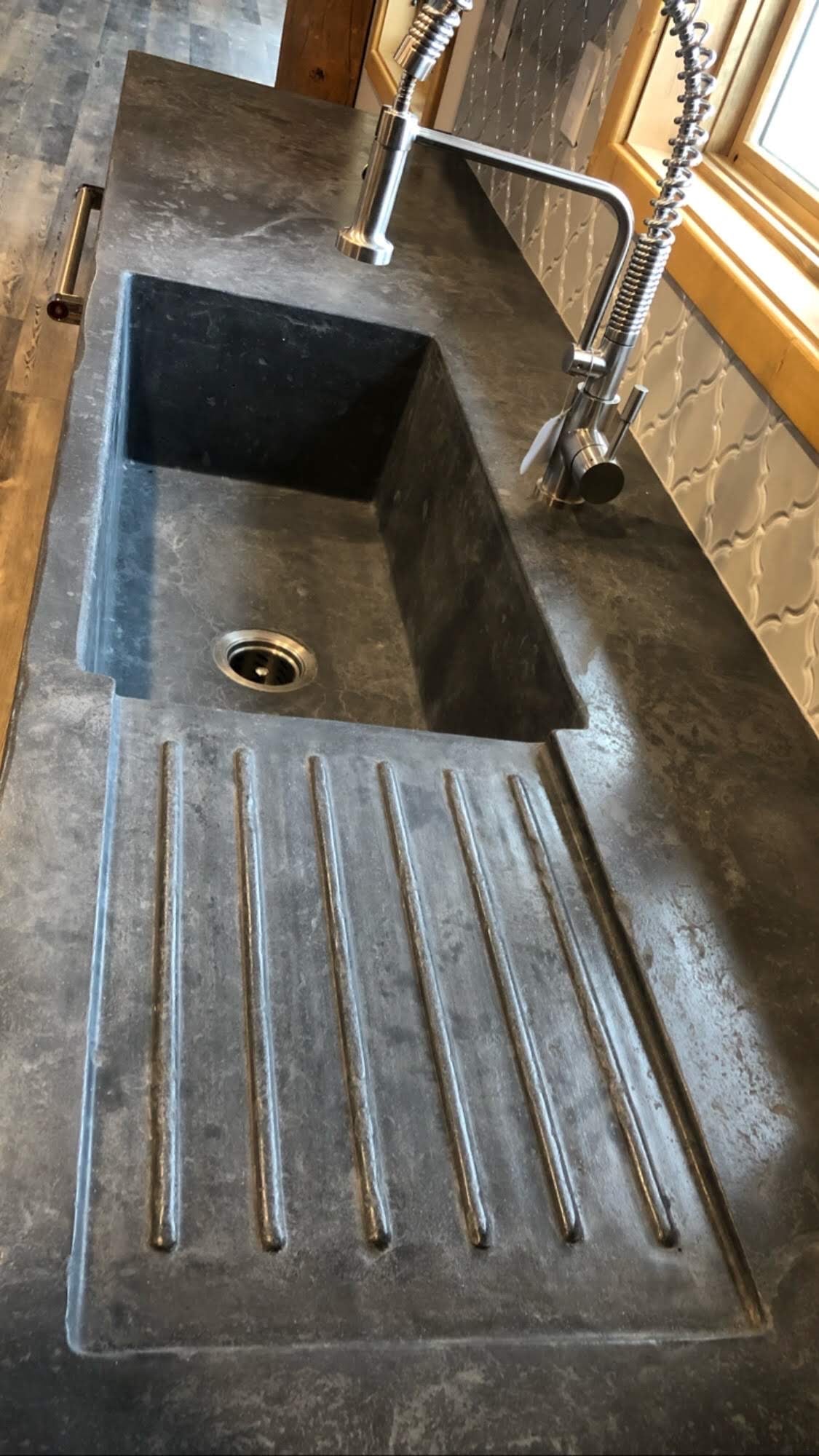 Kitchen drain knockout